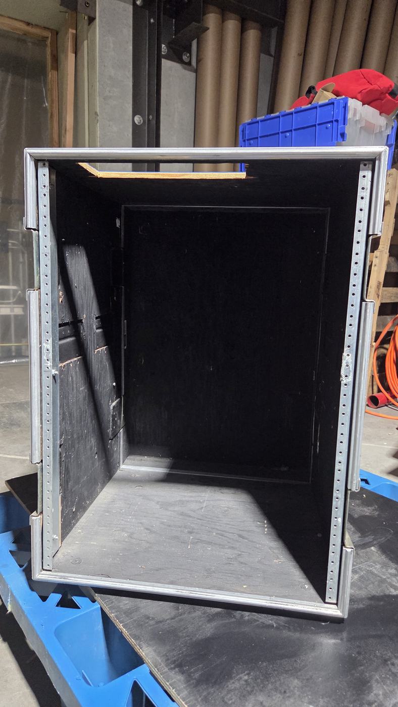 Vintage ANVIL Heavy-Duty ATA Flight / Road Case with 19" Rack Rails (Blue), photo 9
