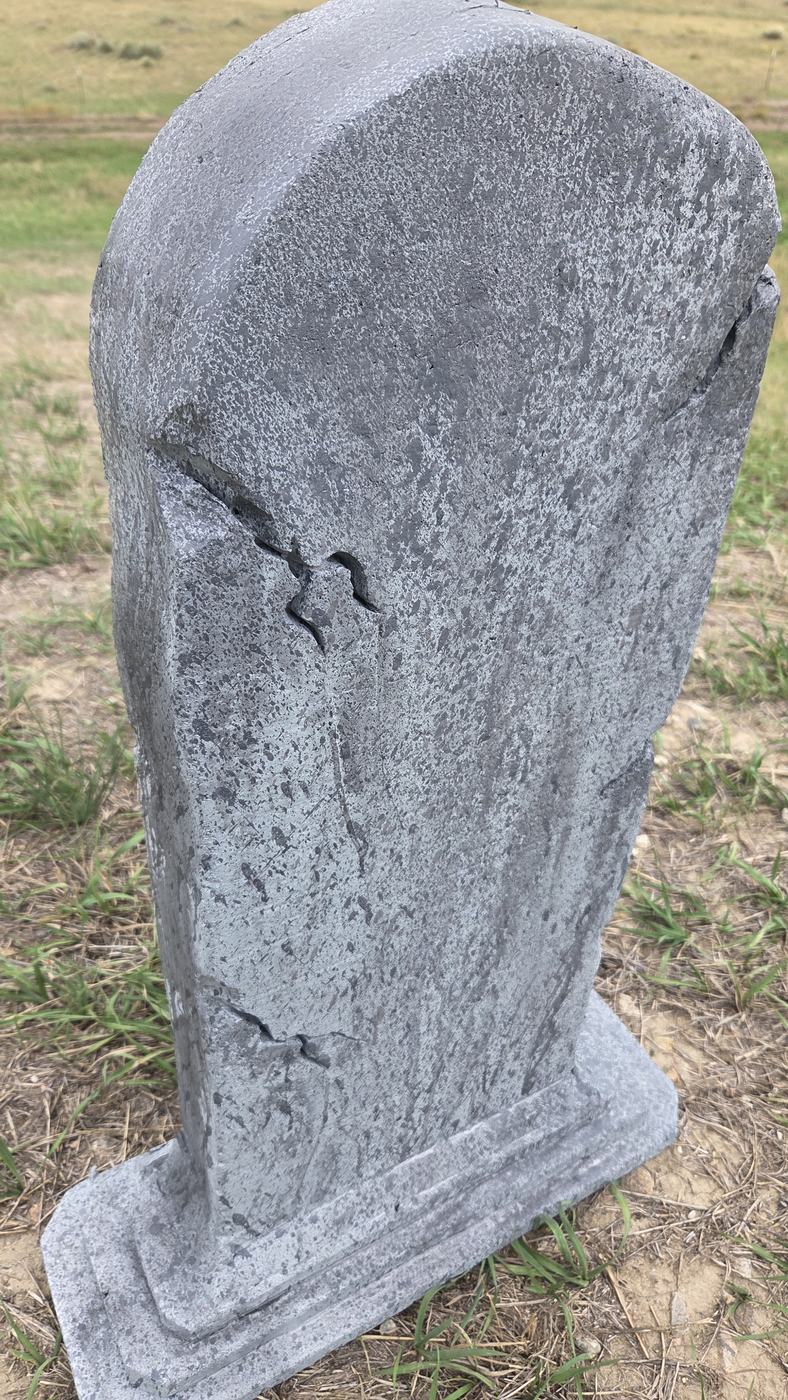 Graveyard set A, foam tombstones, photo 3