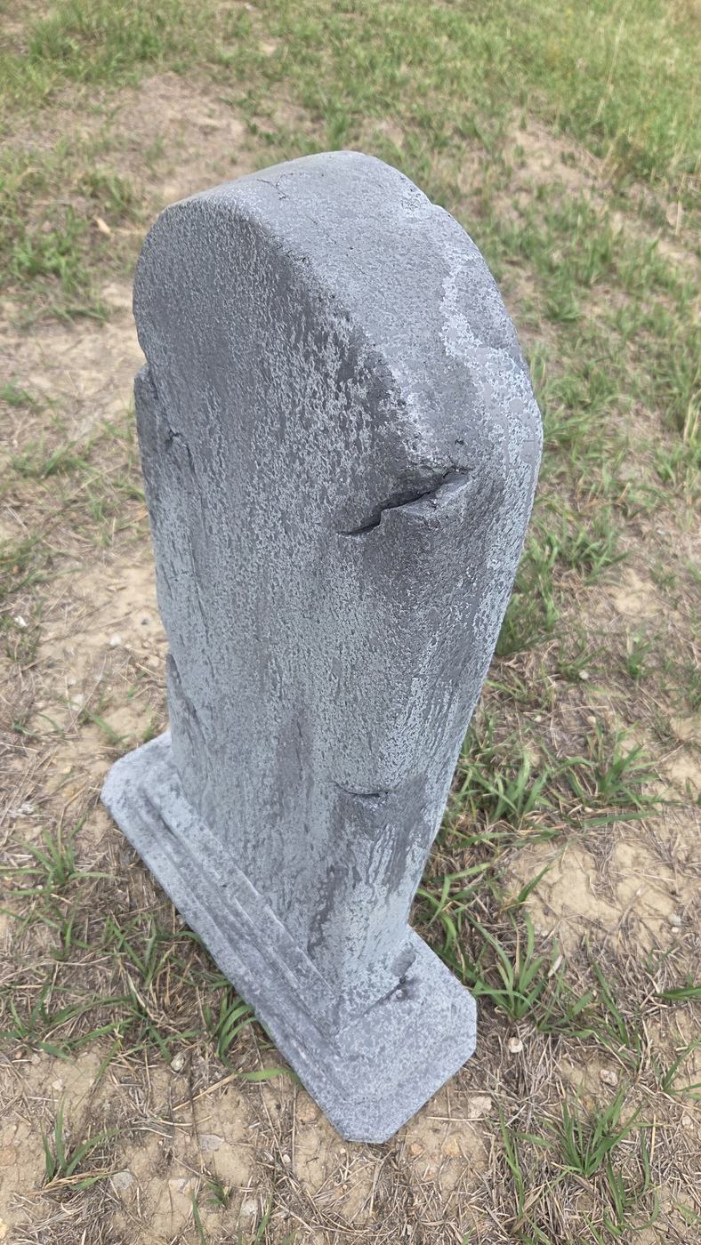Hand-built foam tombstone TB1, photo 4