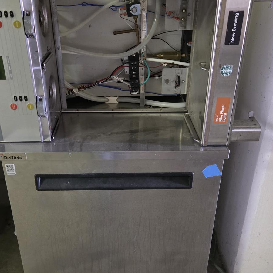 Short single-door commercial refrigerator, unit 3
