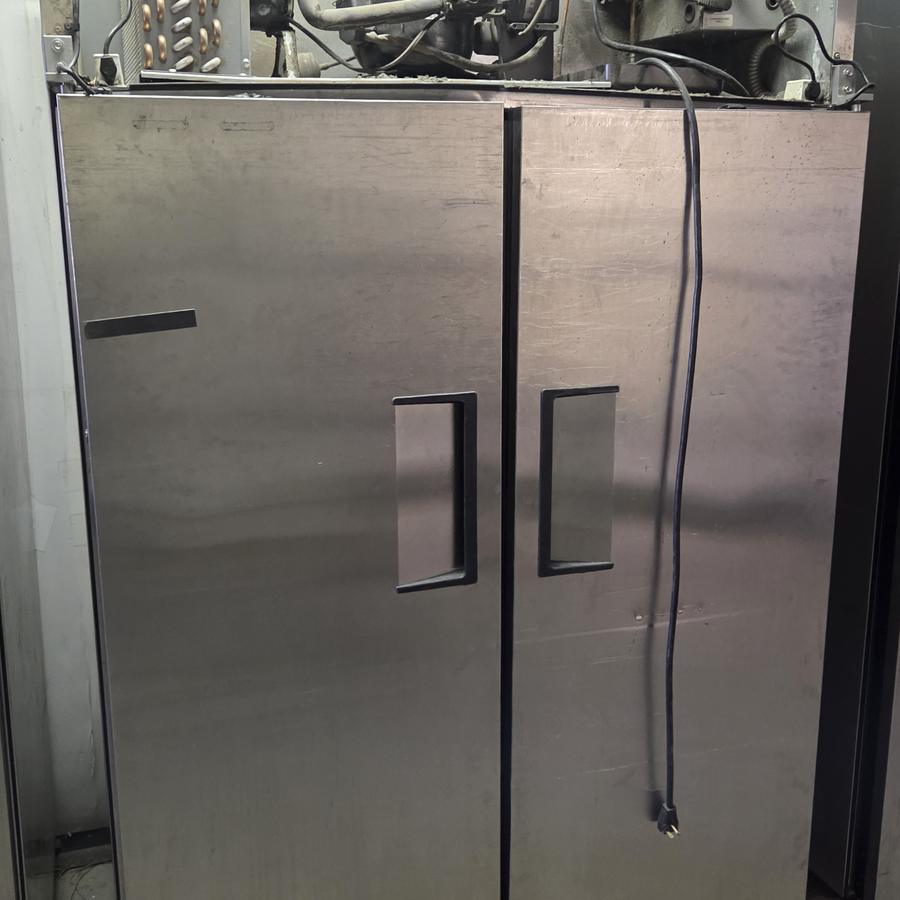 Tall double-door commercial refrigerator, unit 4
