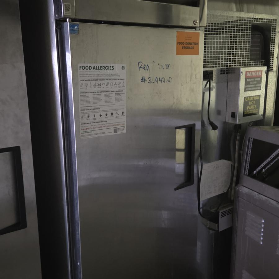 Tall single-door commercial refrigerator, unit 5