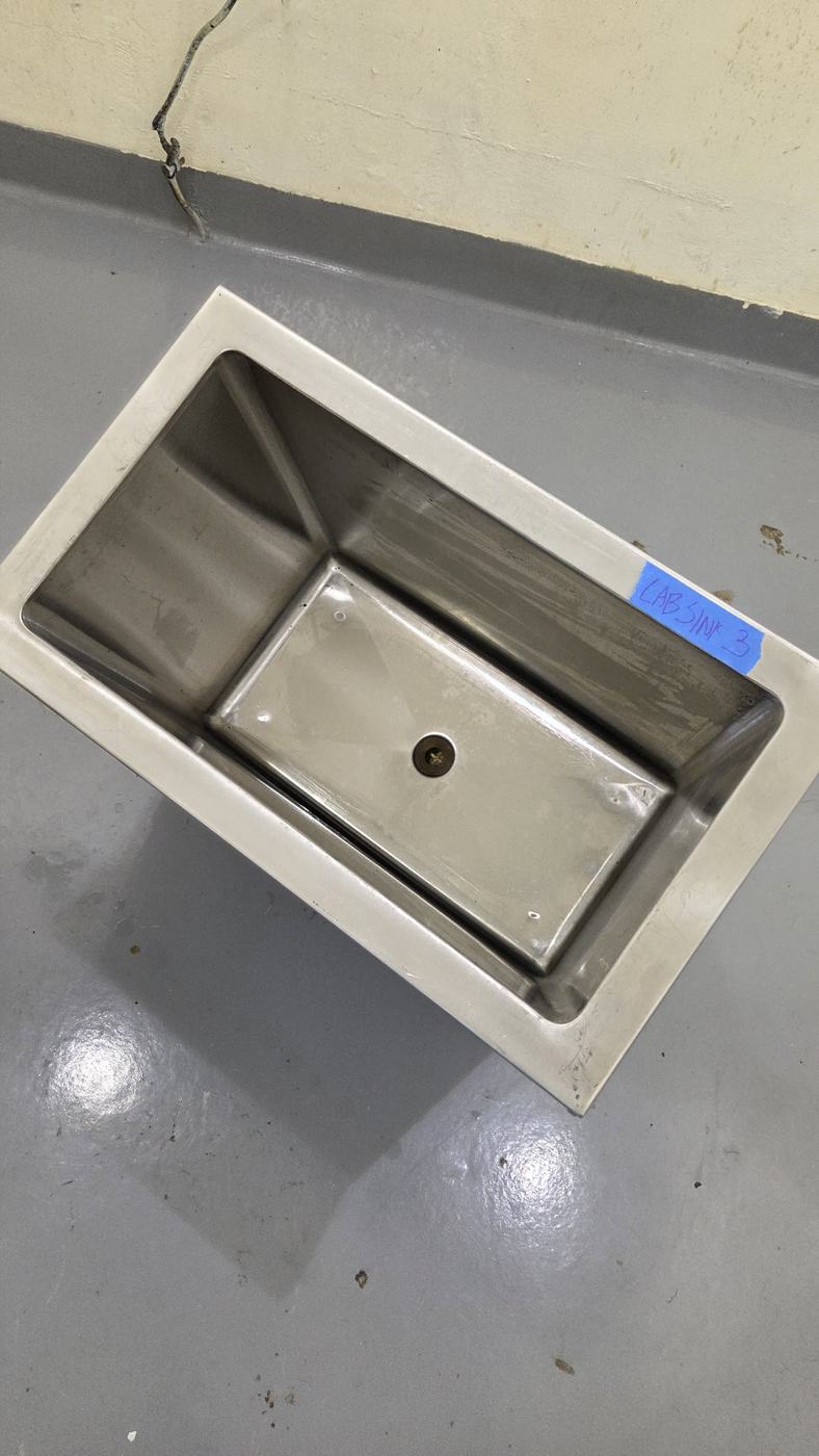 Heavy-Duty Stainless Steel Lab / Utility Drop-In Sink Basin (3), photo 3