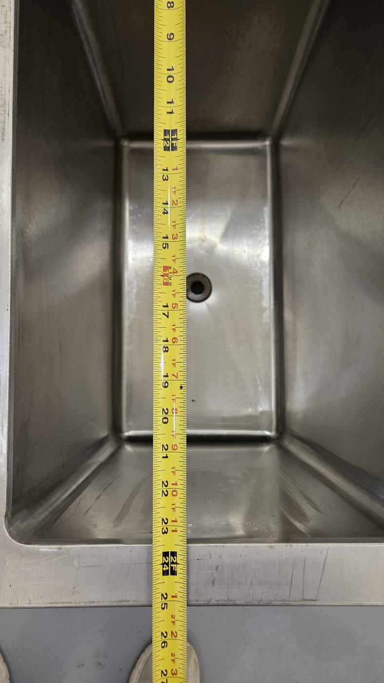 Heavy-Duty Stainless Steel Lab / Utility Drop-In Sink Basin (Extra Deep) (4), photo 8